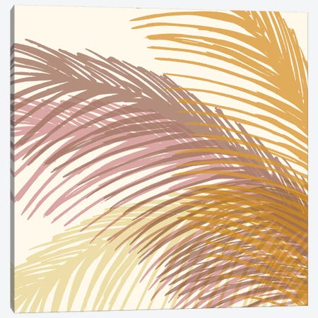 Autumn Palms Canvas Print #MTP95} by Modern Tropical Canvas Art
