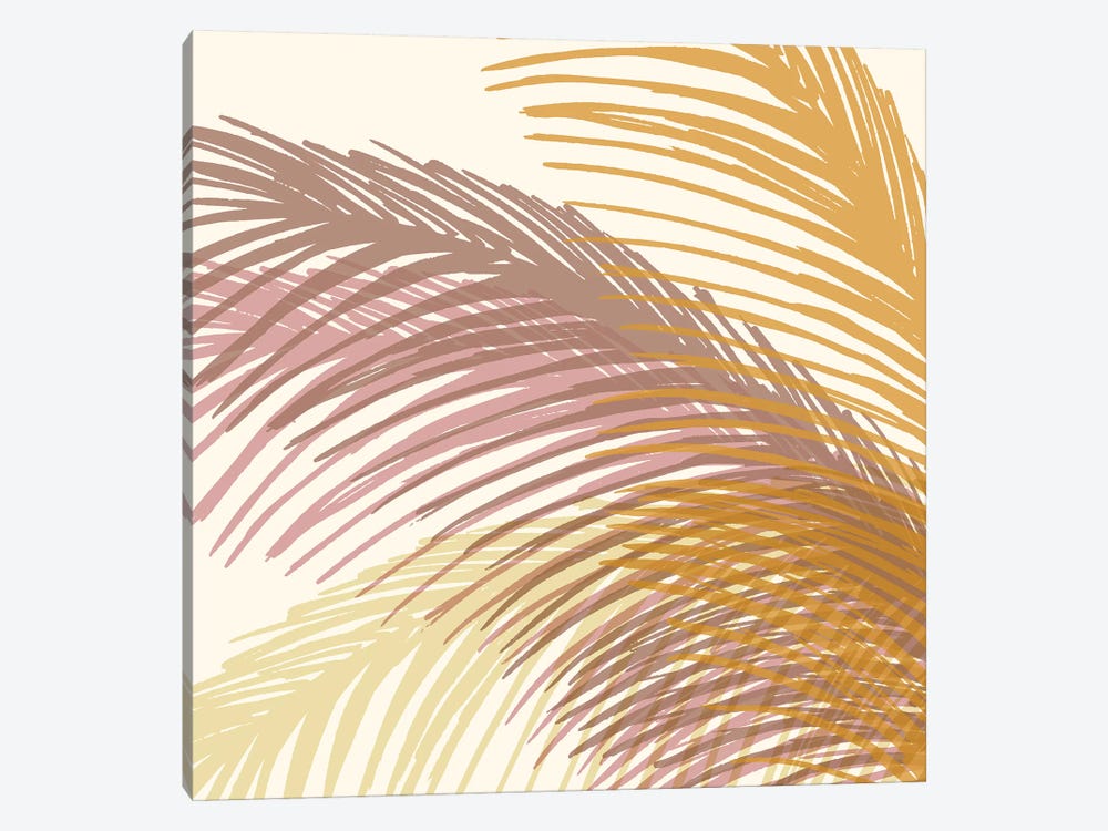 Autumn Palms by Modern Tropical 1-piece Canvas Artwork