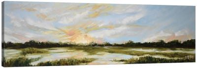 Coastal Shem Creek Canvas Art Print - South Carolina