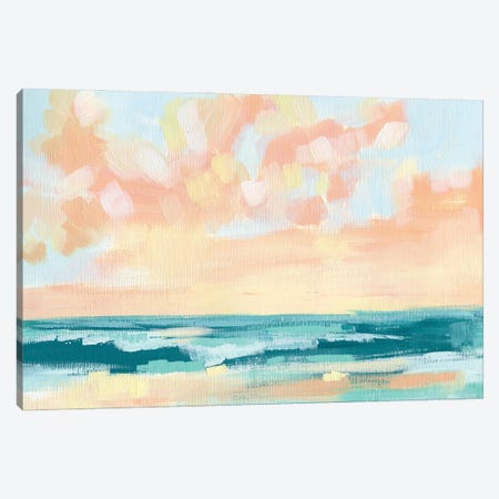 Sorbet Beach I Canvas Print #MTT26} by April Moffatt Canvas Print