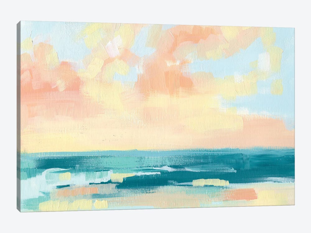 Sorbet Beach II by April Moffatt 1-piece Canvas Artwork