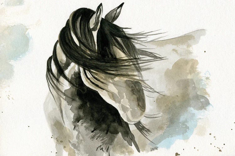 Shy Horse Art Print by April Moffatt | iCanvas