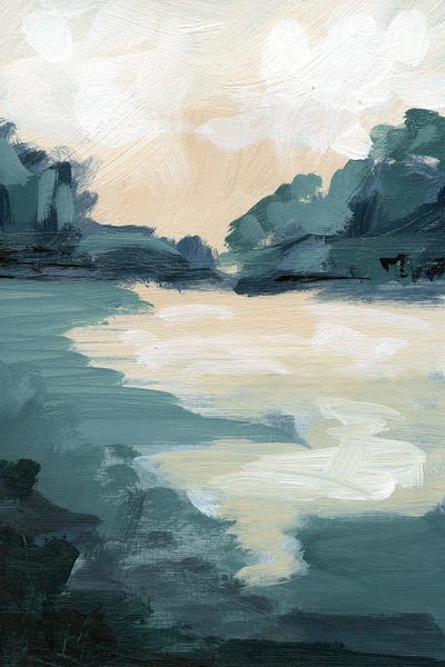 Refreshing Workspace: Peaceful Marsh I by April Moffatt