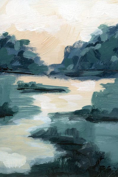 Refreshing Workspace: Peaceful Marsh II by April Moffatt