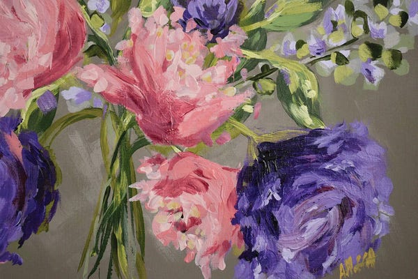 April Moffatt: Summer Peonies II by April Moffatt