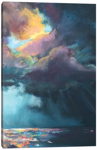 Through The Storm Canvas Art Print - April Moffatt