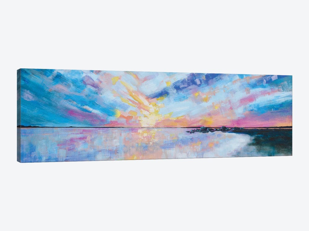 Sunset On Sullivan's Island by April Moffatt 1-piece Canvas Print