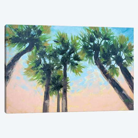 Palm Fronds Canvas Print #MTT50} by April Moffatt Canvas Art Print