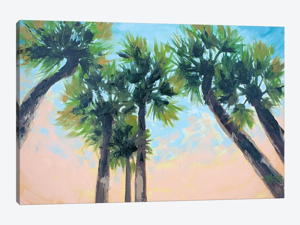 Palm Fronds by April Moffatt 1-piece Canvas Artwork