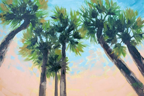 April Moffatt: Palm Fronds by April Moffatt