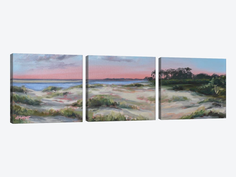 Bay Point Island by April Moffatt 3-piece Canvas Art