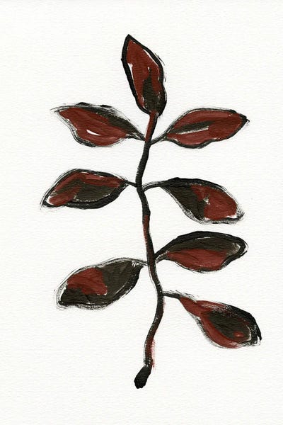 Simple Botanical I by April Moffatt multi panel art