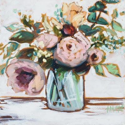 Delicate Floral II by April Moffatt canvas print