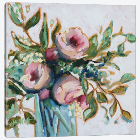 Delicate Floral IV Canvas Print #MTT66} by April Moffatt Canvas Print