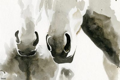 Horse Friends by April Moffatt multi panel art