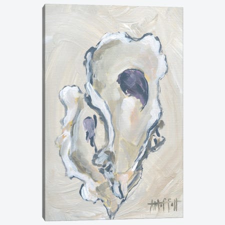 Beige Oyster II Canvas Print #MTT6} by April Moffatt Canvas Artwork