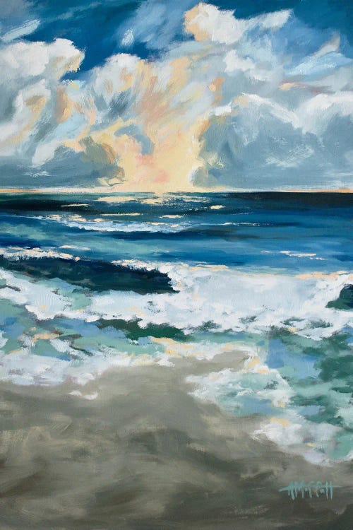 Rocky Beach by April Moffatt wall art