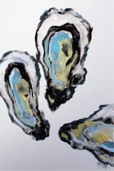 Oysters: Cool Oysters I by April Moffatt