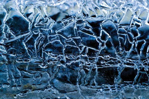 Ice & Snow Close-Ups: Ice Forms by Mateusz Piesiak