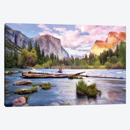 Yosemite National Park Canvas Print #MTU147} by Mateusz Piesiak Canvas Wall Art