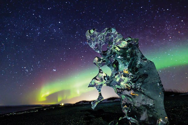 Aurora Borealis: Icelandic Night by Mateusz Piesiak