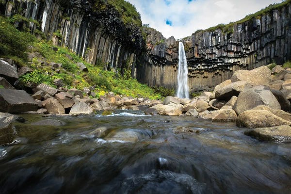 Mateusz Piesiak: Waterfall, Iceland by Mateusz Piesiak