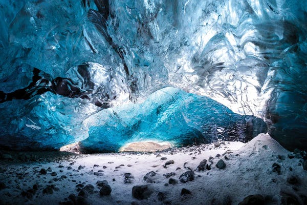 Mateusz Piesiak: Glacier Cave by Mateusz Piesiak