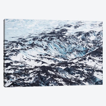 Glacier Texture Canvas Print #MTU61} by Mateusz Piesiak Art Print
