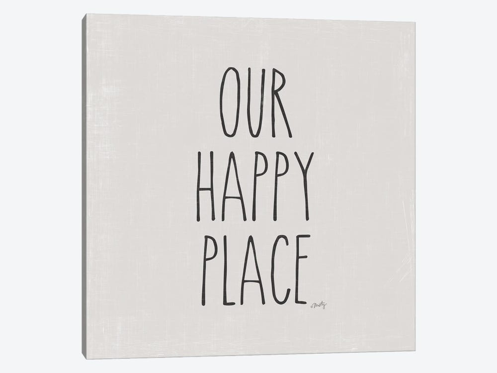 Our Happy Place by Misty Michelle 1-piece Canvas Wall Art
