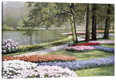 Floriade Canvas Art Print - Garden & Floral Landscape Art
