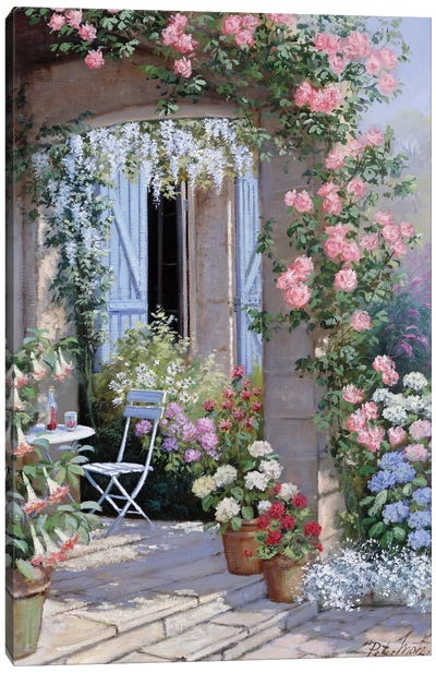Flower Invitation Canvas Art Print - Peter Motz