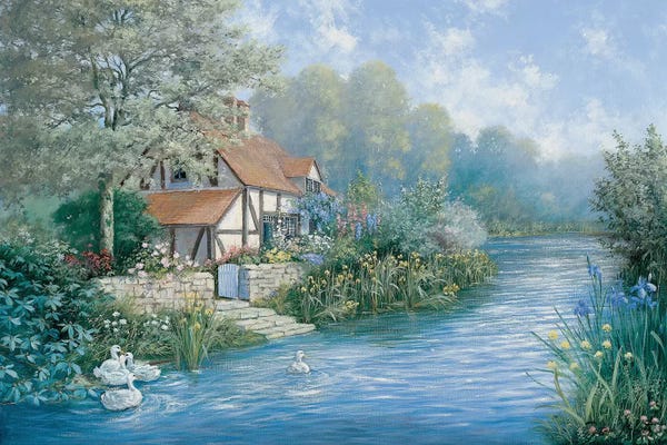 Peter Motz: Lakescape by Peter Motz