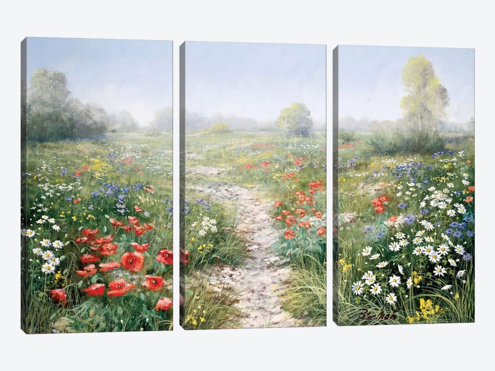 Poetry Of Nature by Peter Motz 3-piece Canvas Print