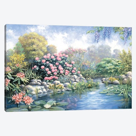 Rhododendron Canvas Print #MTZ38} by Peter Motz Art Print