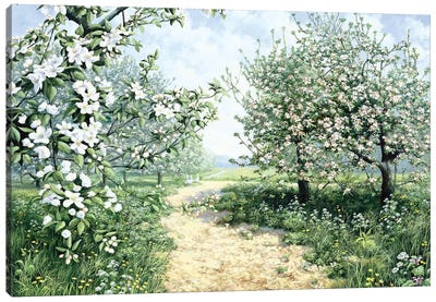 Spring Canvas Art Print - Artists Like Monet