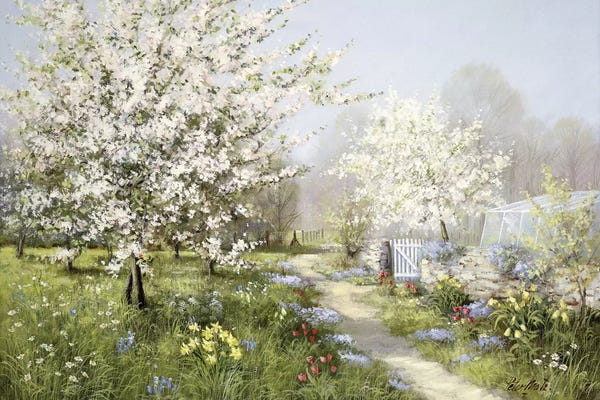 Traditional Décor: Spring Blossoms by Peter Motz