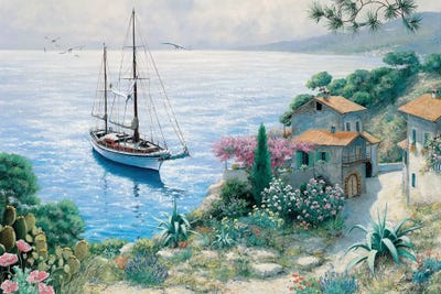 The Bay by Peter Motz canvas print