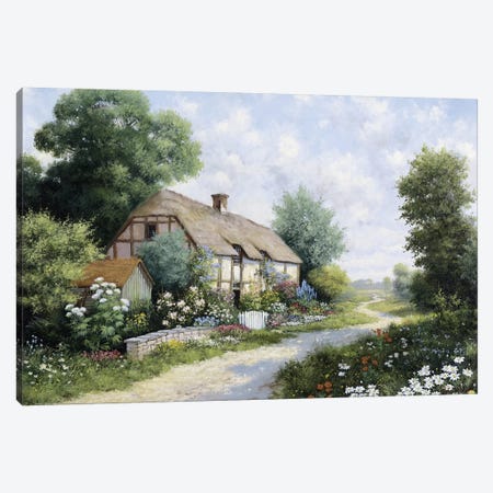 The Country House Canvas Print #MTZ54} by Peter Motz Canvas Artwork