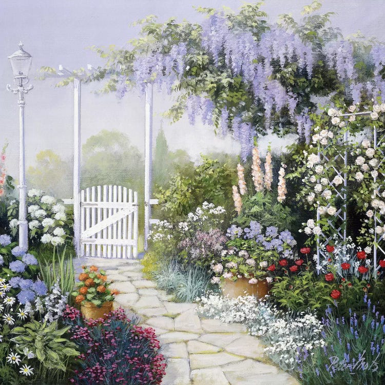 View On My Garden by Peter Motz wall art