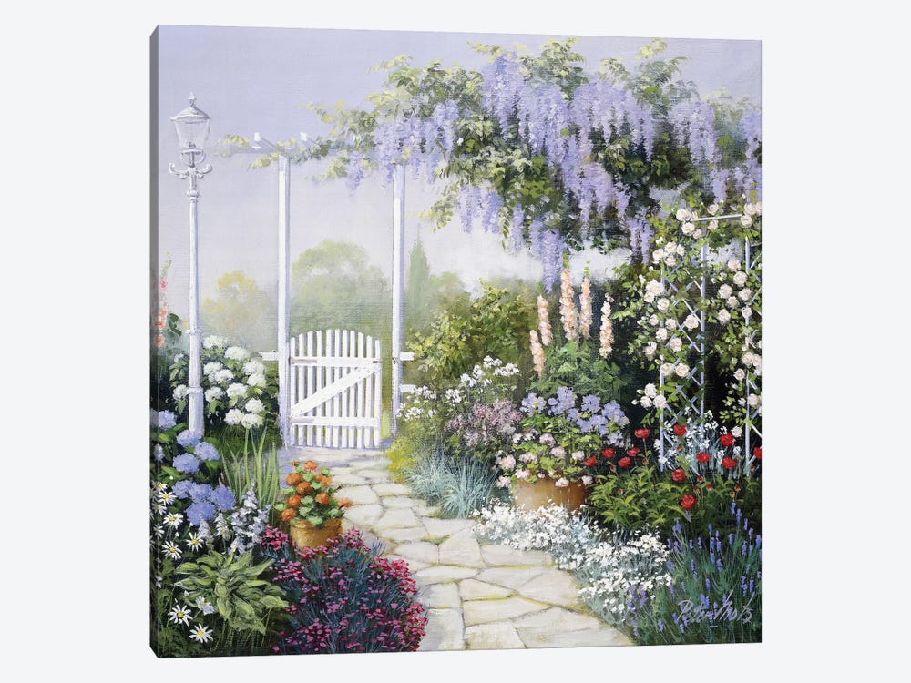 View On My Garden by Peter Motz 1-piece Canvas Print