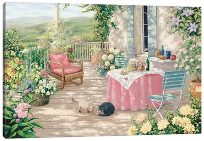 Brunch Canvas Art Print - Peter Motz
