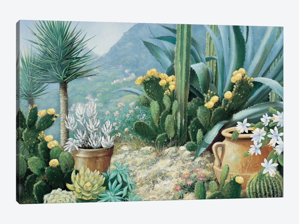 Cactus by Peter Motz 1-piece Canvas Artwork