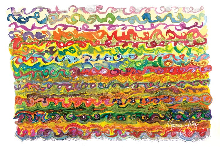 Ripping Out by Maureen Claffy wall art
