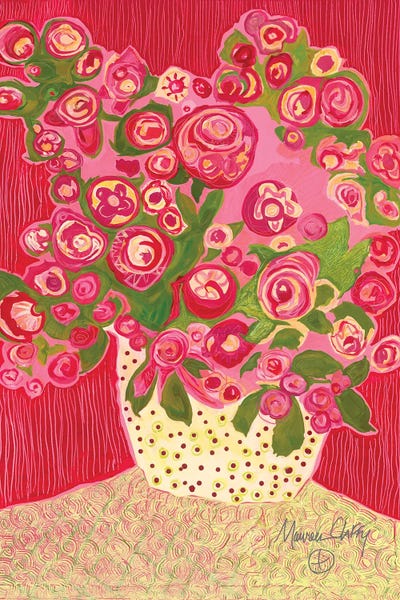 Blossom by Maureen Claffy framed canvas print