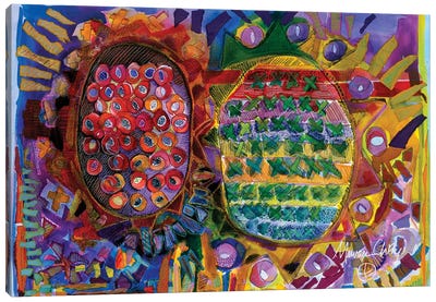 Shaping Armholes Canvas Art Print - Maureen Claffy