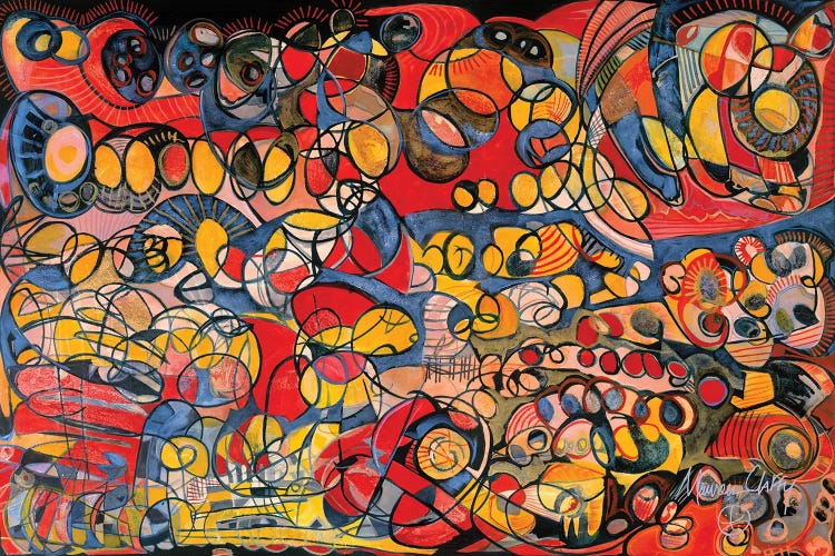 Sprung by Maureen Claffy wall art