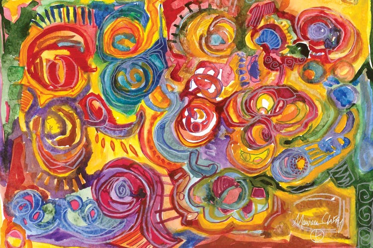 Summer Rain by Maureen Claffy wall art