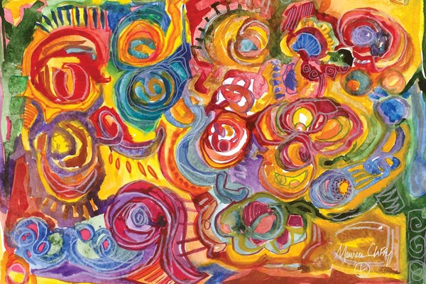 All Things Kandinsky: Summer Rain by Maureen Claffy