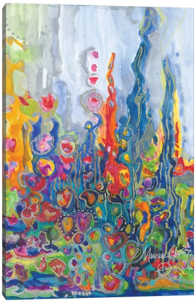 The Heart Remembers Canvas Art Print - Maureen Claffy