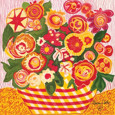 Bountiful by Maureen Claffy framed canvas print